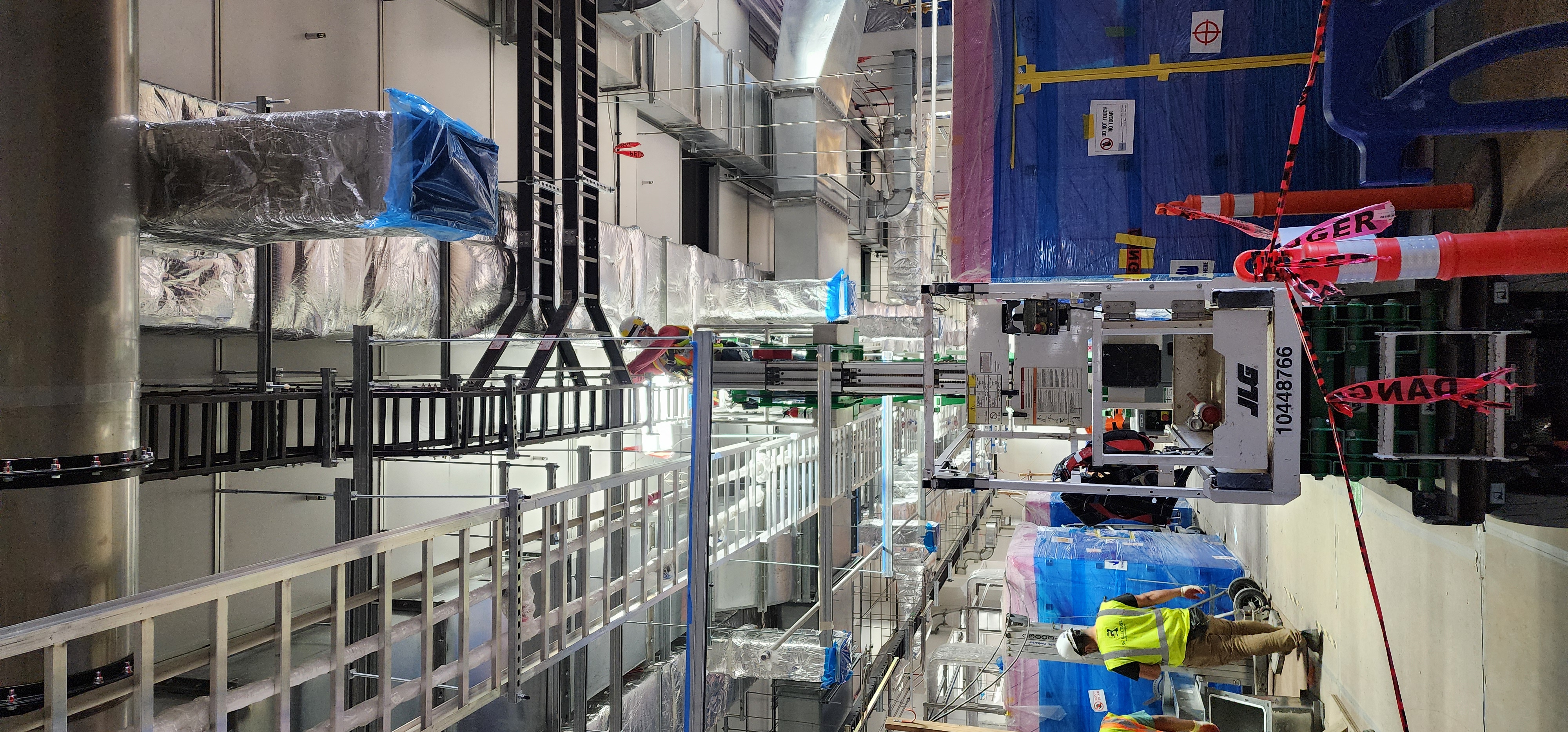 Cable Tray & Wiring — Taylor campus field photo 15
