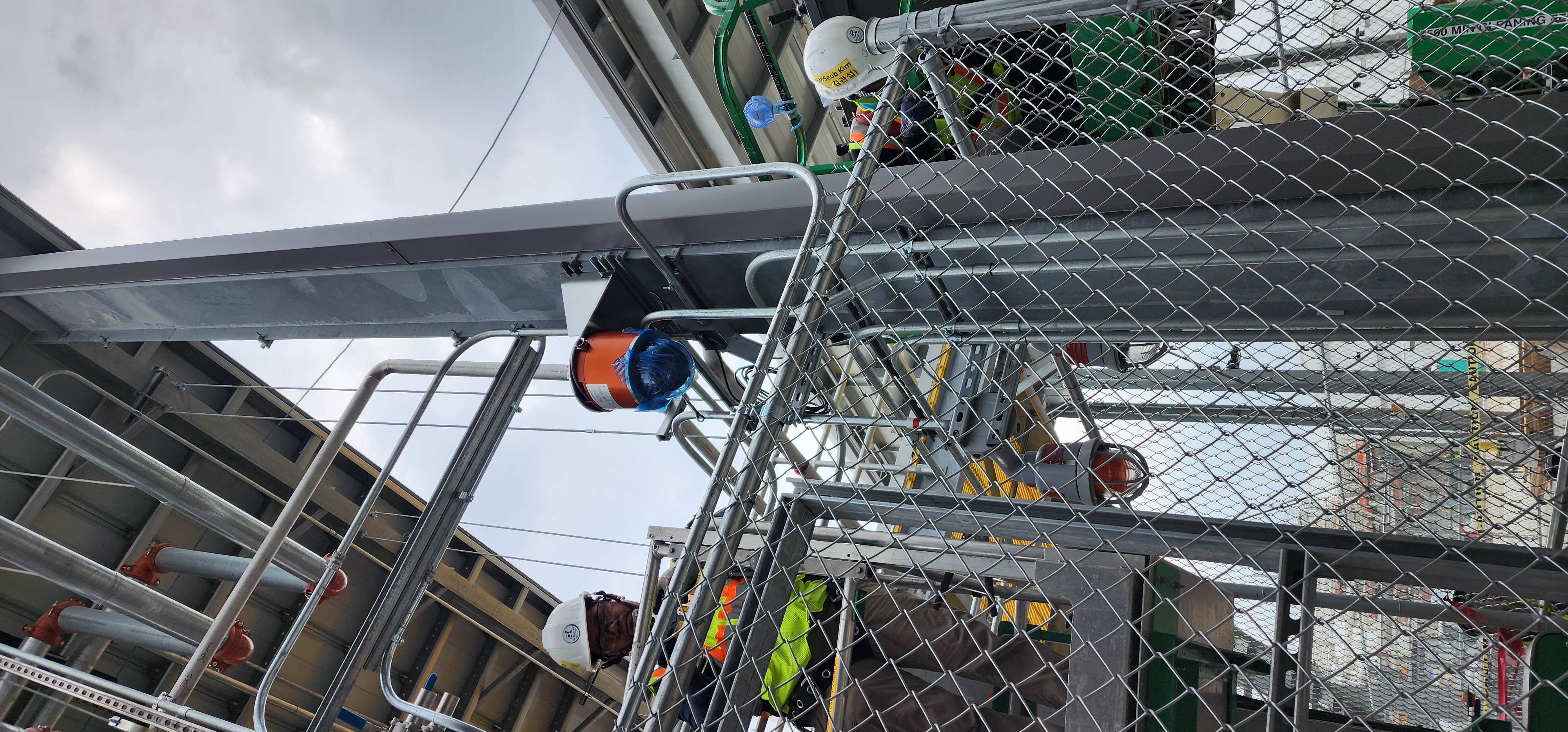 Equipment & Terminations — Taylor campus field photo 16