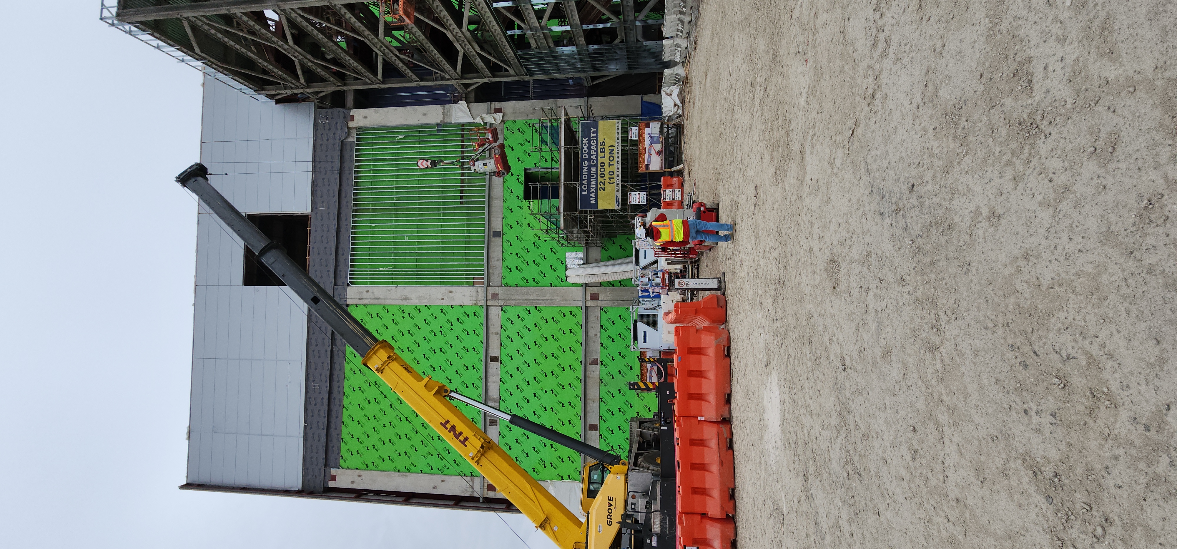 Cable Tray & Wiring — Taylor campus field photo 19