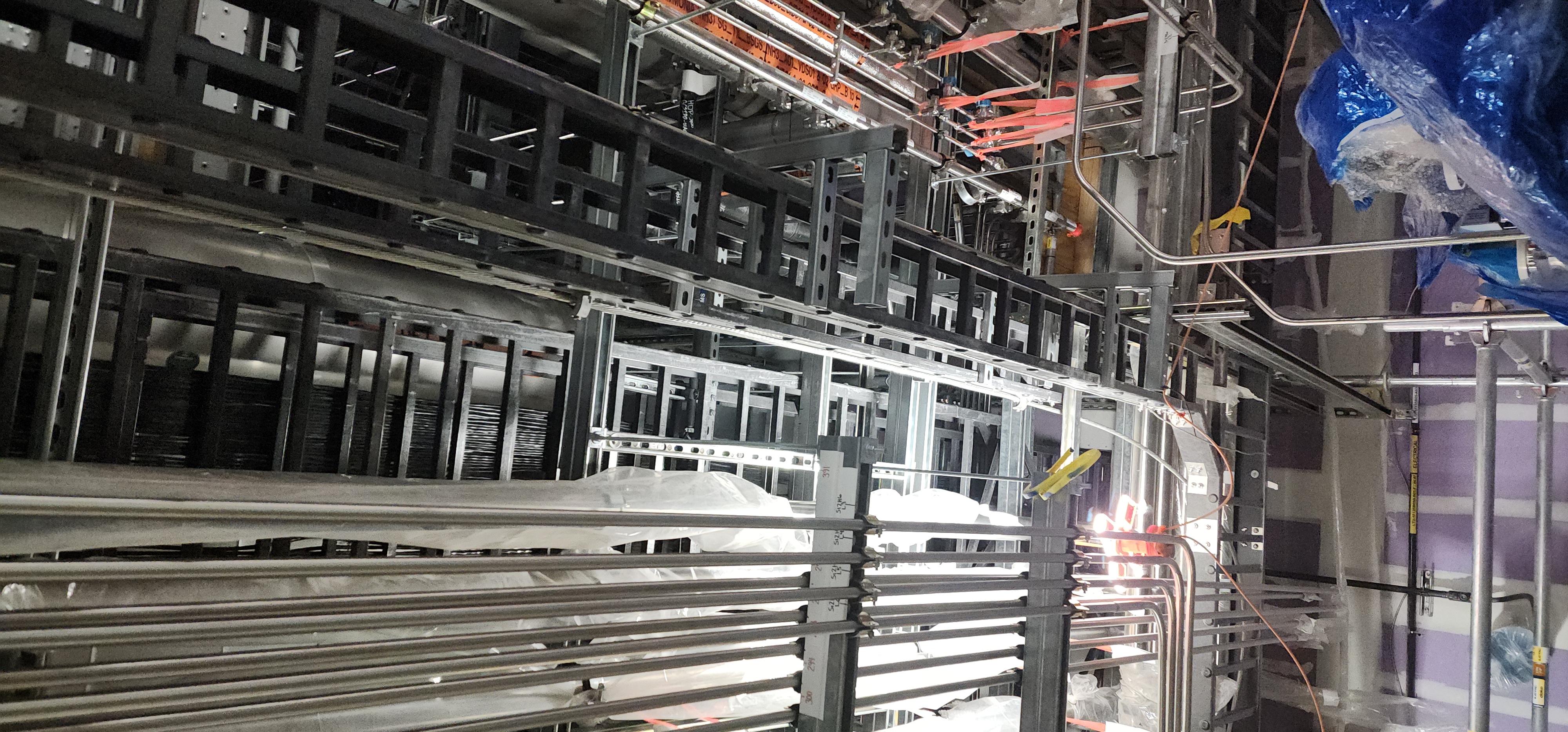 Cable Tray & Wiring — Taylor campus field photo 22