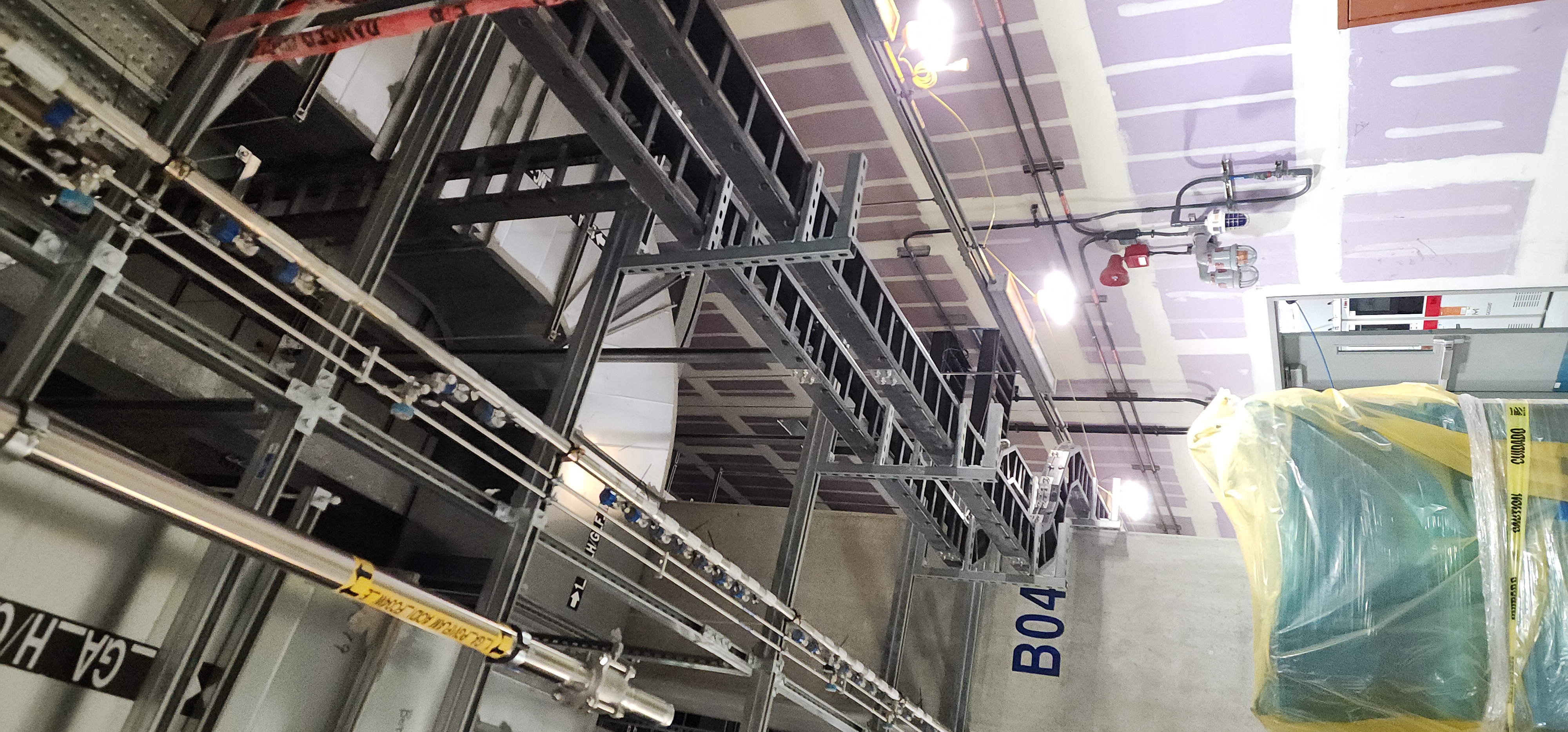 Cable Tray & Wiring — Taylor campus field photo 25